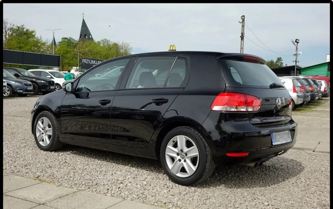 Volkswagen Golf cena 28999 przebieg: 219508, rok produkcji 2010 z Jedwabne małe 154